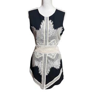 Revolve Endless Rose Lace patched details Sheath dress